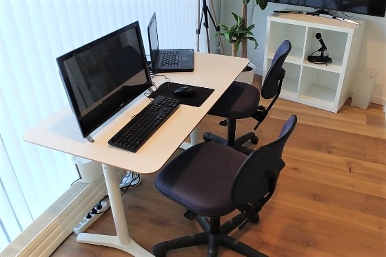 Picture of small test room